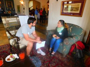 Participants enjoying the IRIS Fall 2018 Welcome Open House