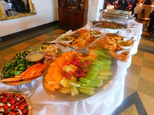 Food at the IRIS Fall 2018 Welcome Open House