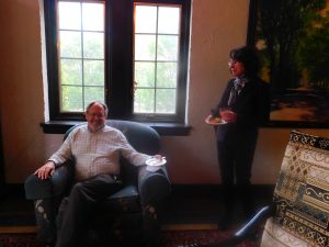 Participants enjoying the IRIS Fall 2018 Welcome Open House