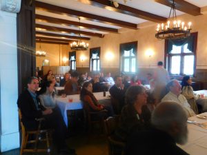 Participants enjoying the IRIS Fall 2018 Welcome Open House