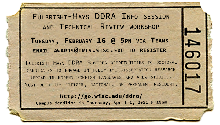 DDRA information session to be held on February 16, 2021